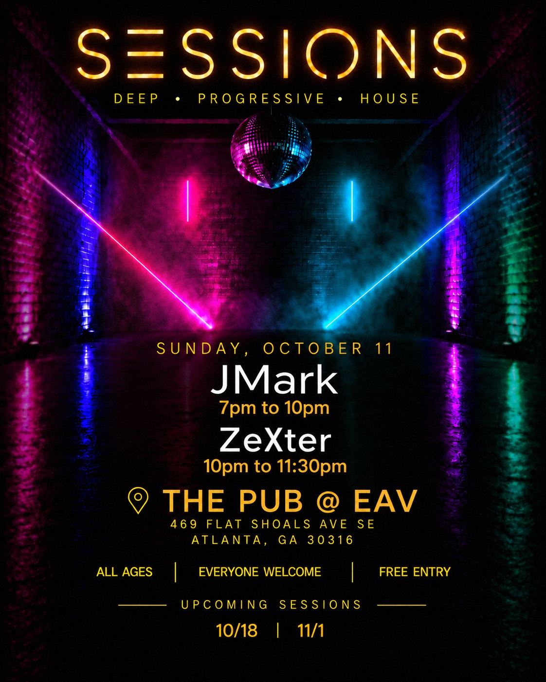Sunday Sessions Progressive House with DJ JMark