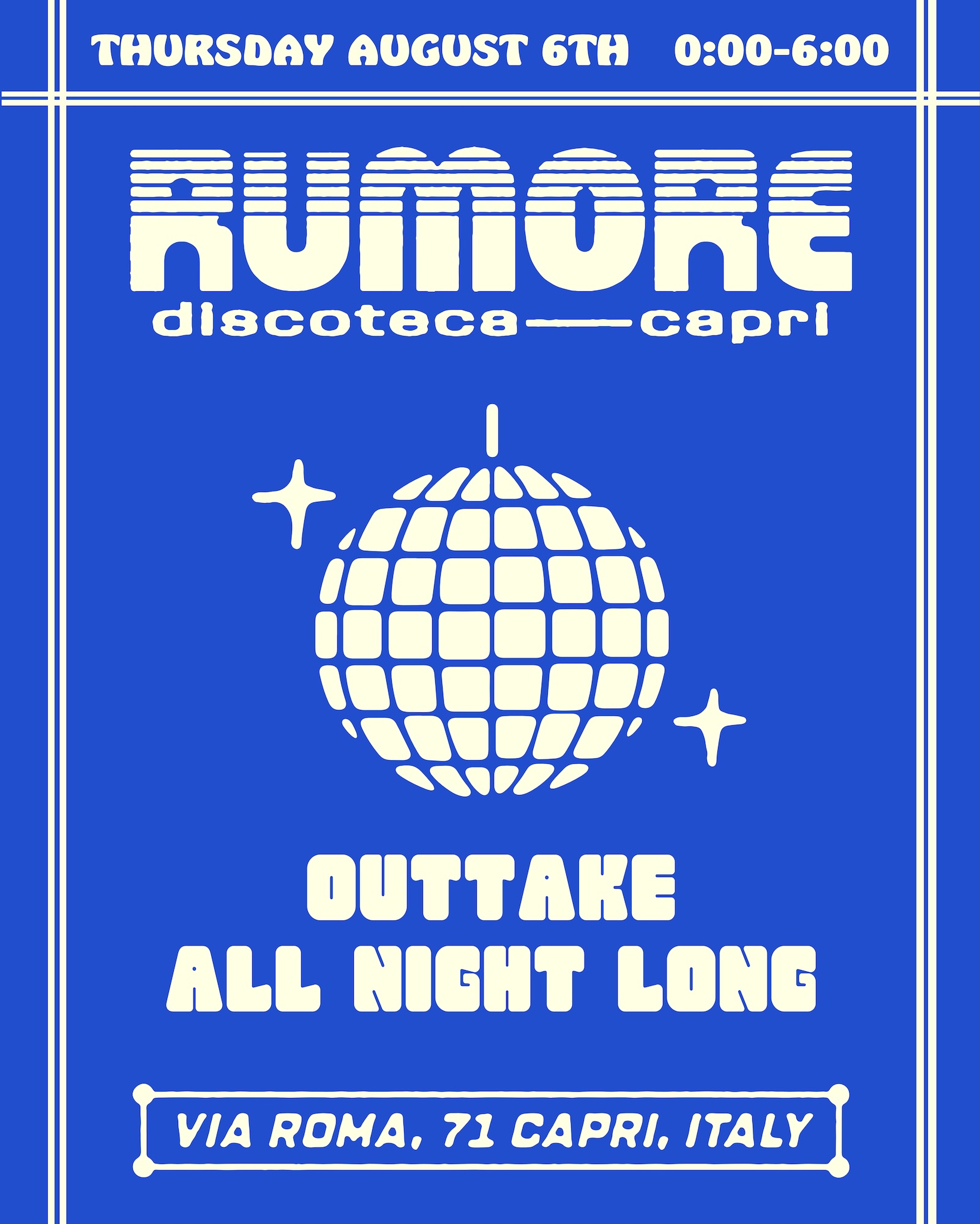 Rumore Season 26 Party N°31 W/ Outtake