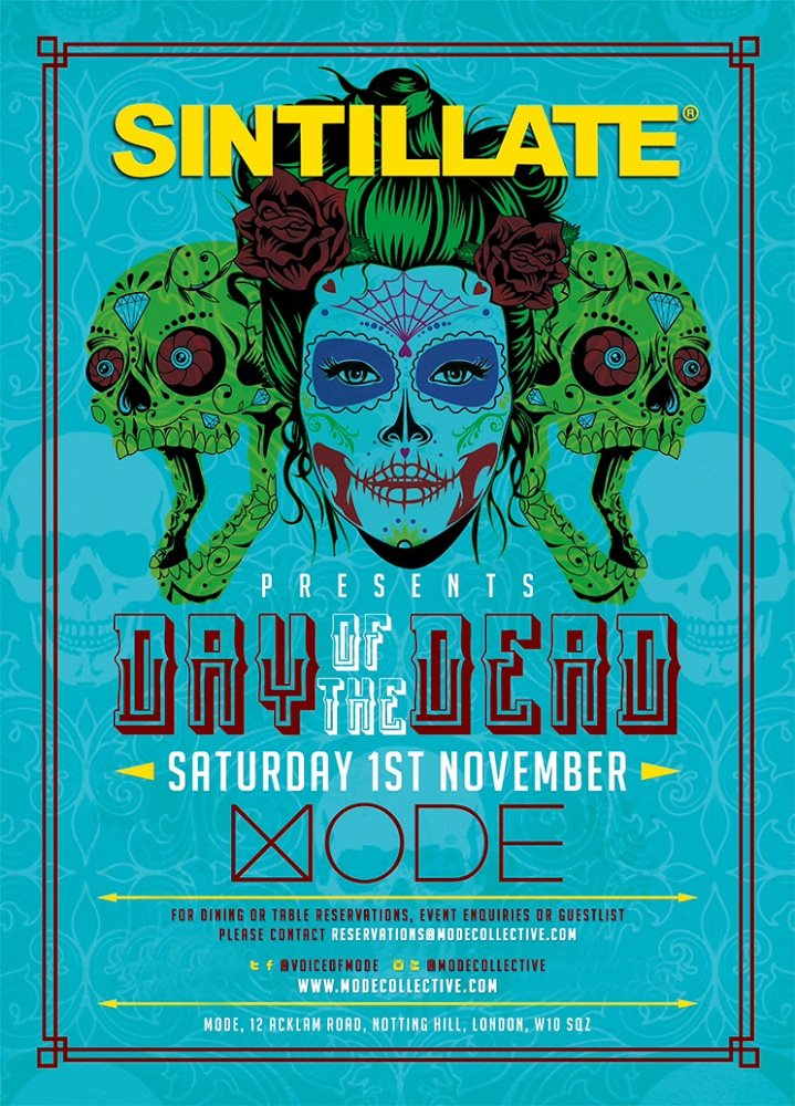 The Mexican Death Disco - Adventures Into The Afterlife at iCan Studios,  London on 31st Oct 2014