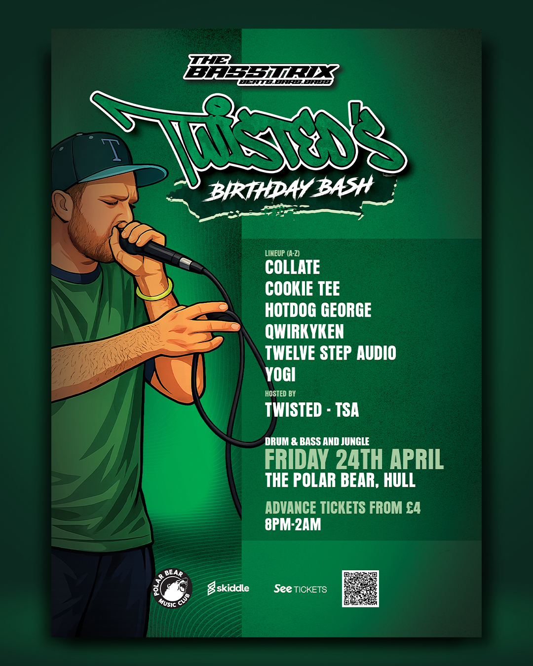 The Basstrix: Twisted's Birthday Bash