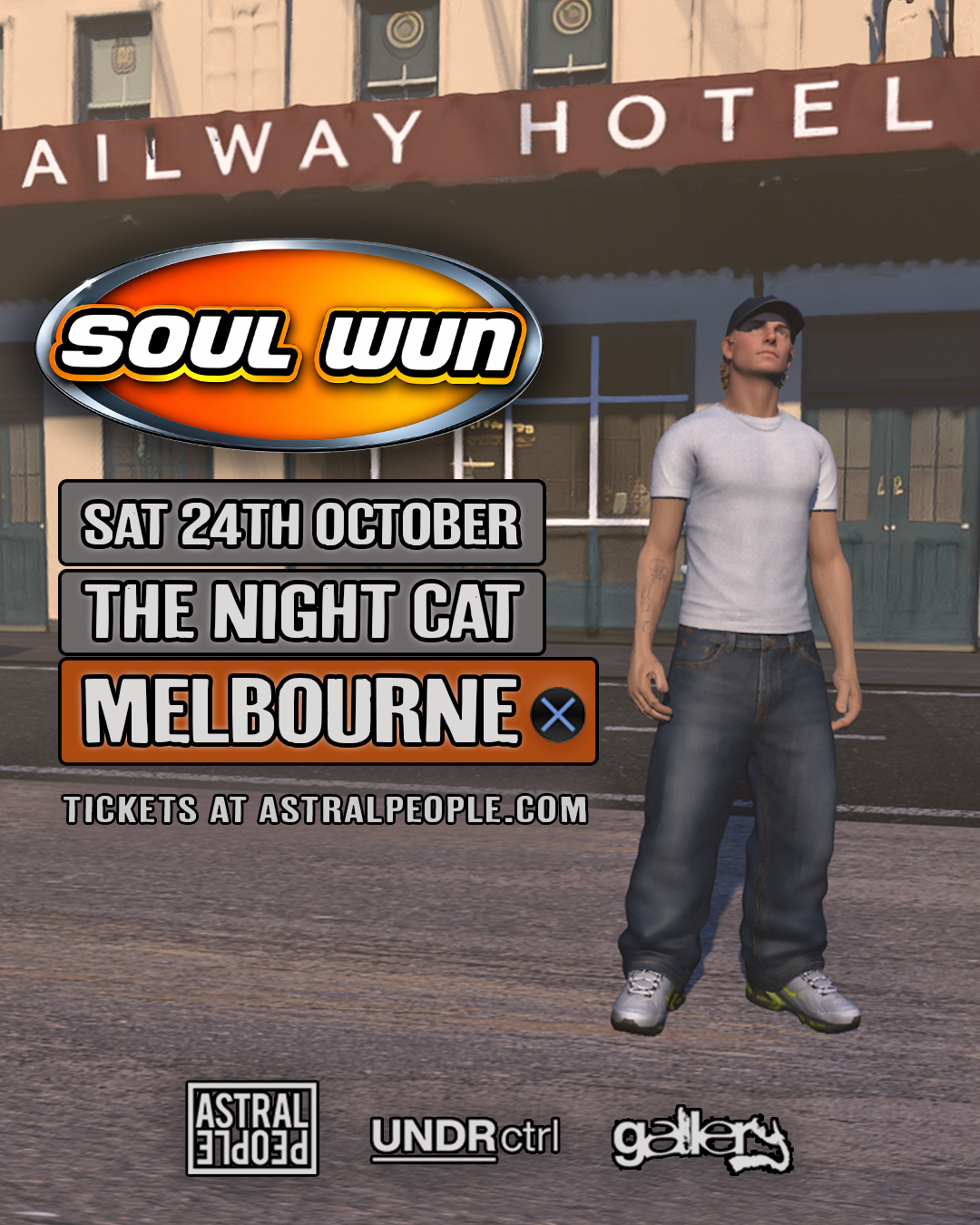 Soul Wun - MELBOURNE - The Night Cat