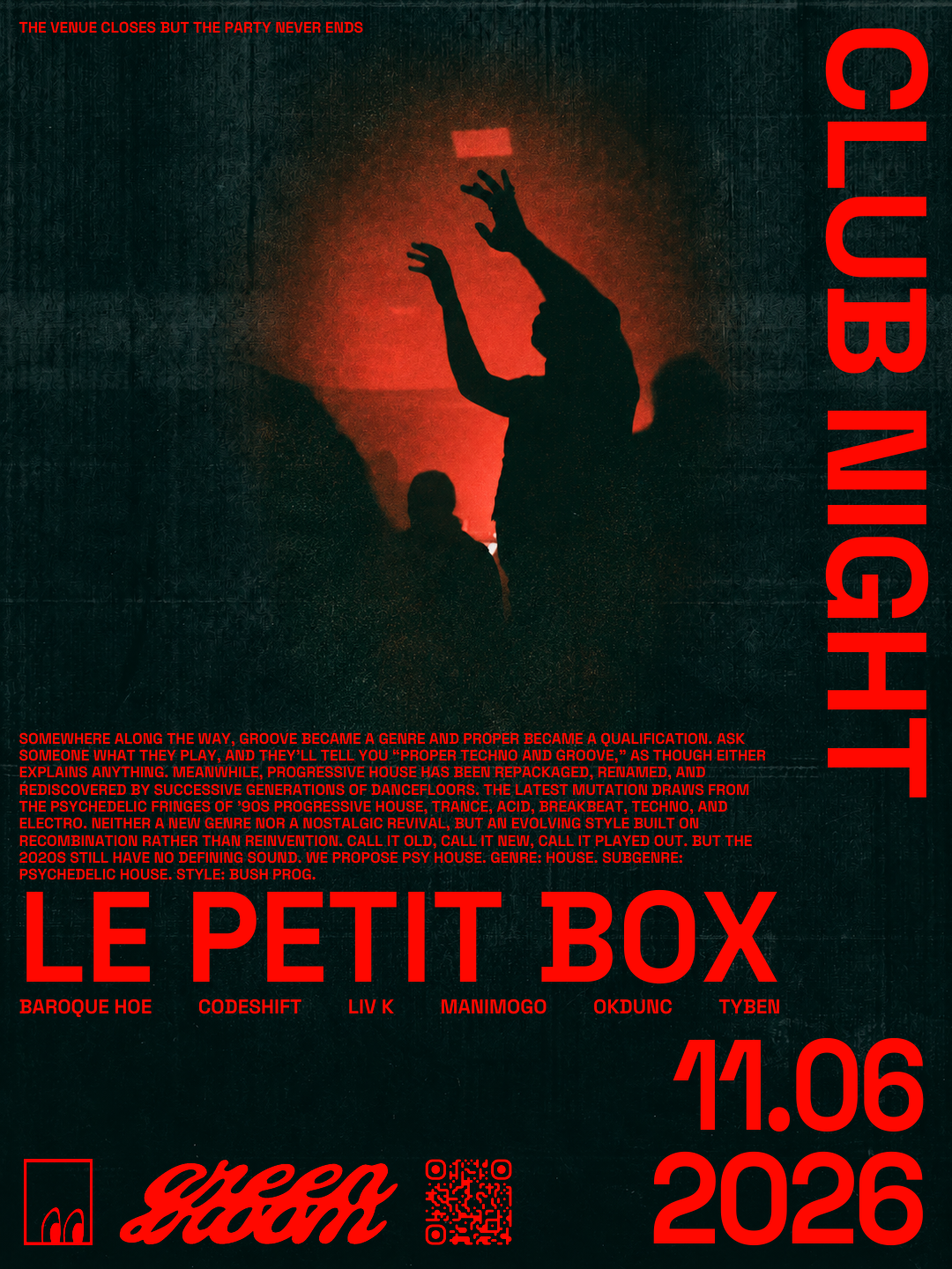 CLUB NIGHT // Le Petit Box