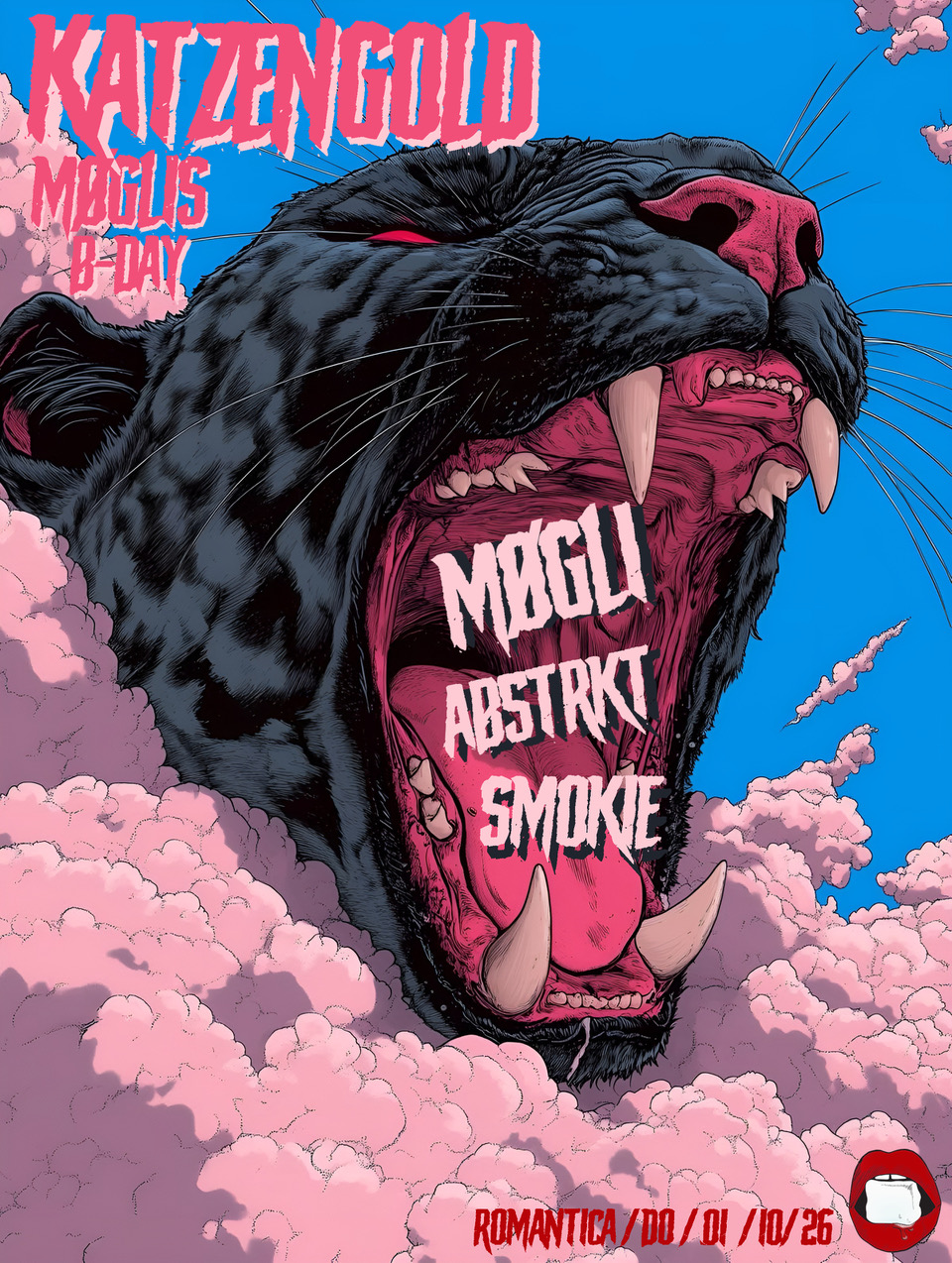 KATZENGOLD AM DONNERSTAG - 'MØGLIS B-DAY' MIT SMOKIE, AB5TRKT & MØGLI