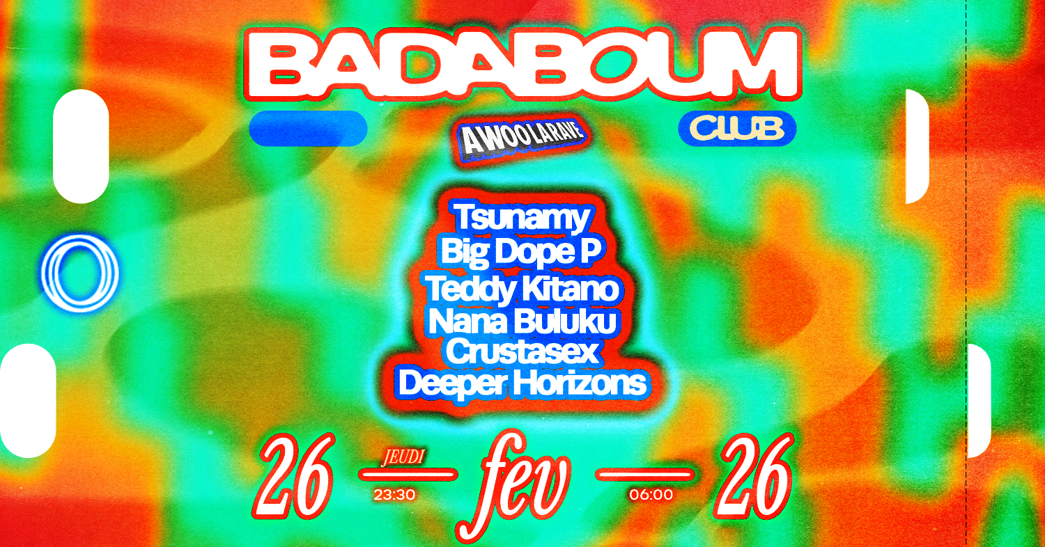 Club — Awoo La Rave: Tsunamy, Big Dope P, Teddy Kitano