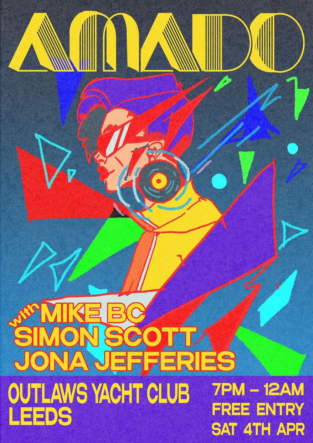 Amado - Simon Scott, Mike BC & Jona Jeffries