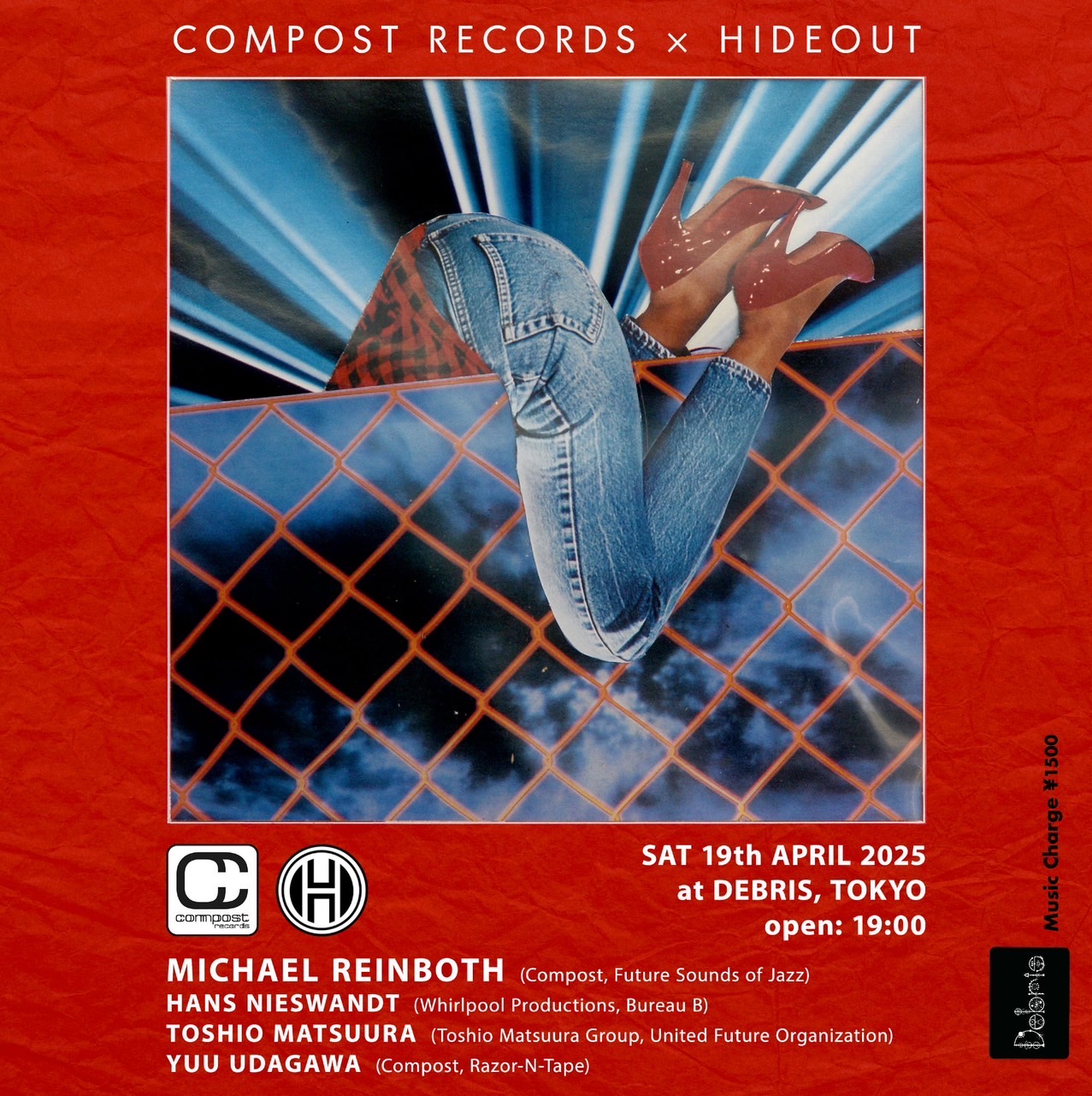 Compost Records × HIDEOUT at Débris, Tokyo Compost Records × HIDEOUT at Débris, Tokyo