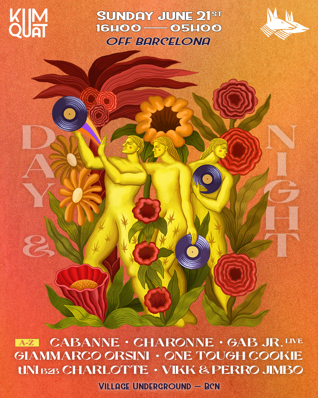 Kumquat x Perros OFF BCN at Village Underground