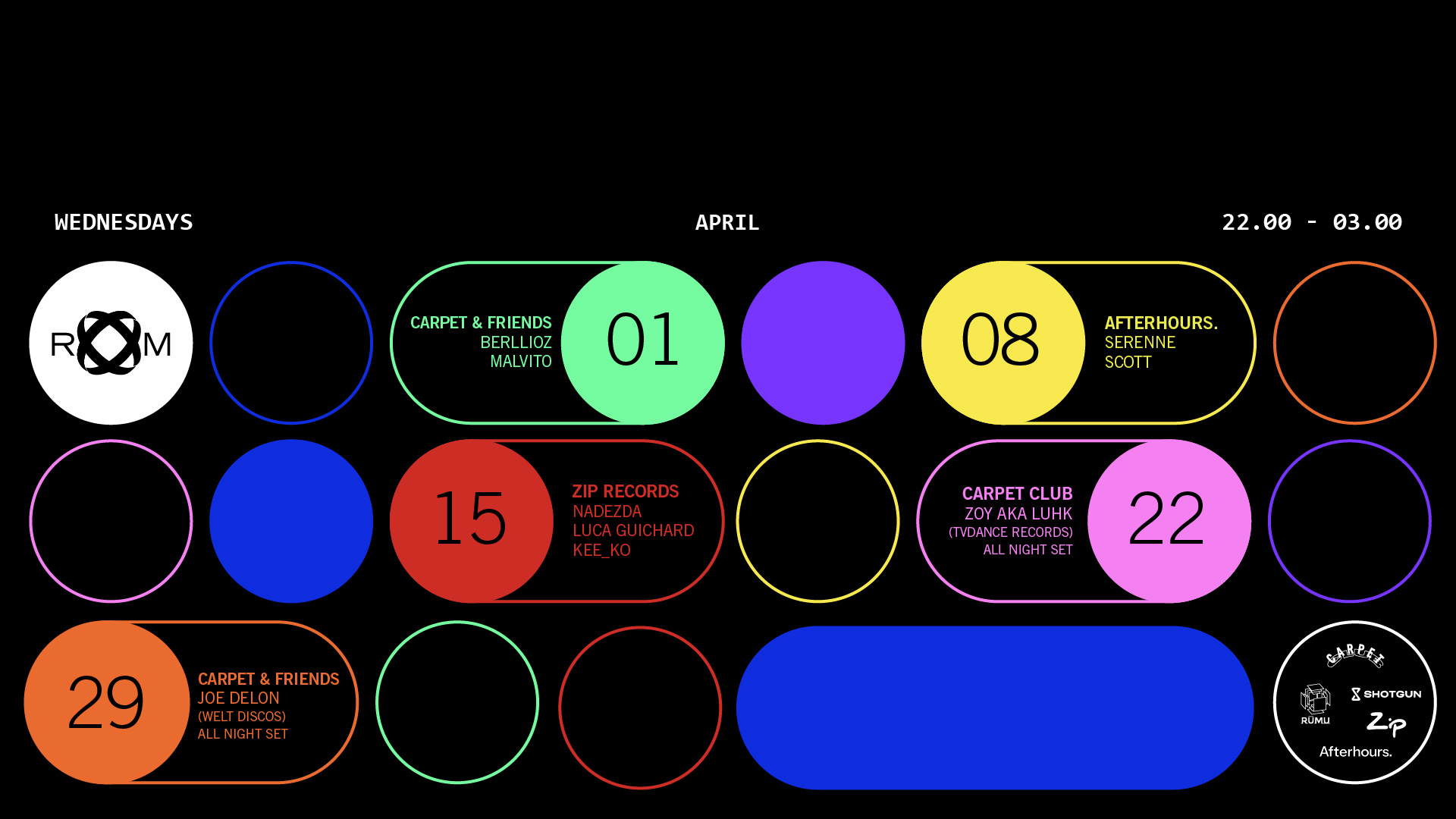 ROOM: Afterhours. with Serenne, Scott