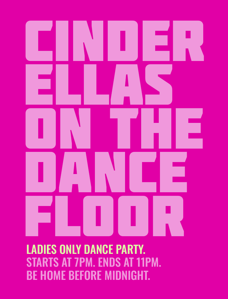 Cinderellas on the Dance Floor