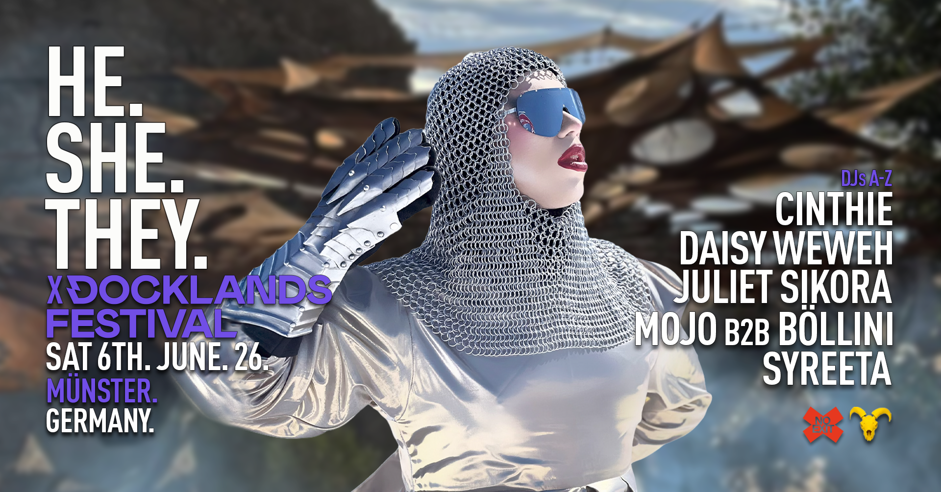 HE.SHE.THEY. X Docklands Festival Stage Takeover