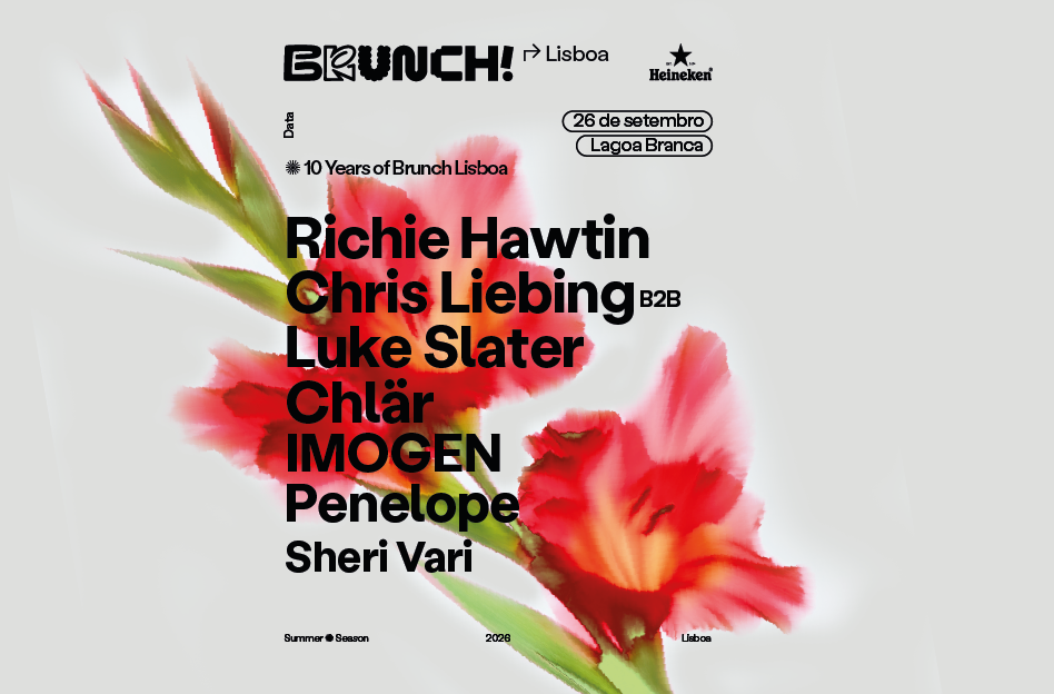 Brunch Electronik Lisboa 2026 8: CLOSING - Richie Hawtin, Chris Liebing B2B Luke Slater,