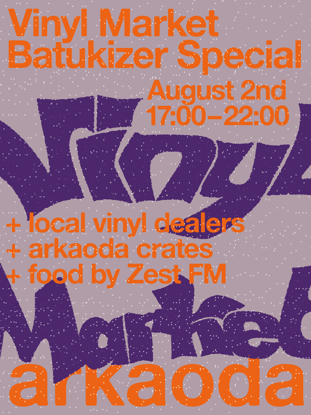 Vinyl Market with Batukizer