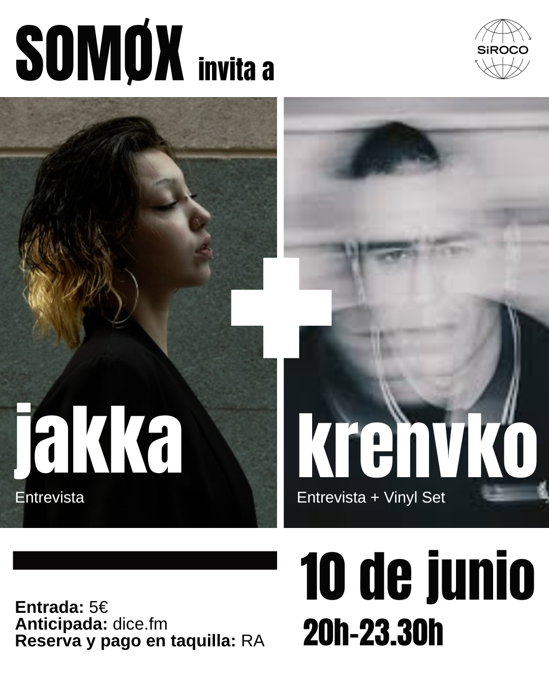 SOMØX invites Jakka + KRENVKO
