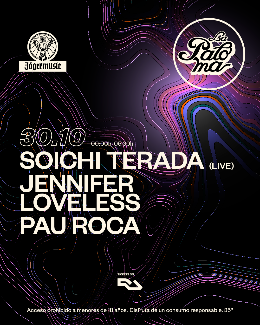 La Paloma presents: Soichi Terada + Jennifer Loveless + Pau Roca