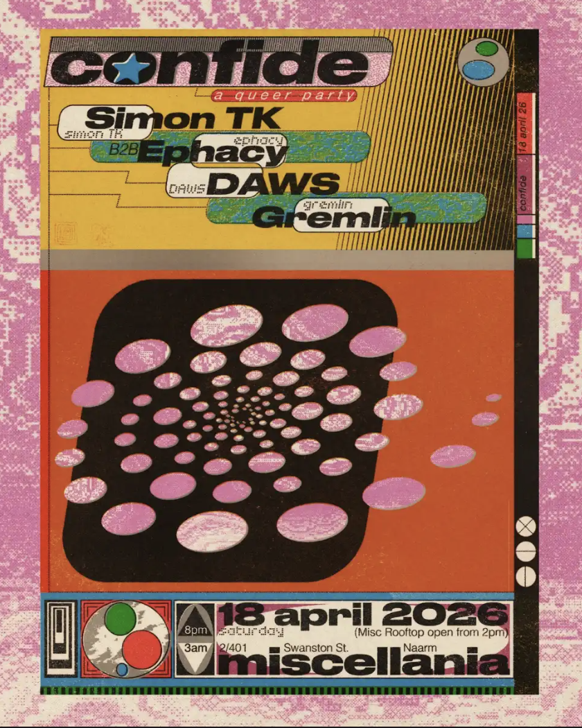 CONFIDE pres. Simon TK B2B Ephacy, DAWS + Gremlin