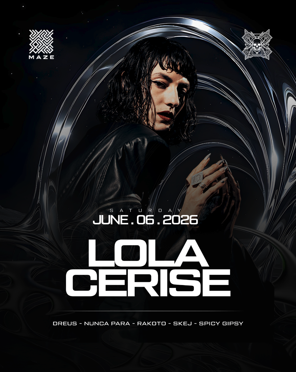 MAZE X DELIRIUM CHAMBER PRESENTS Lola Cerise