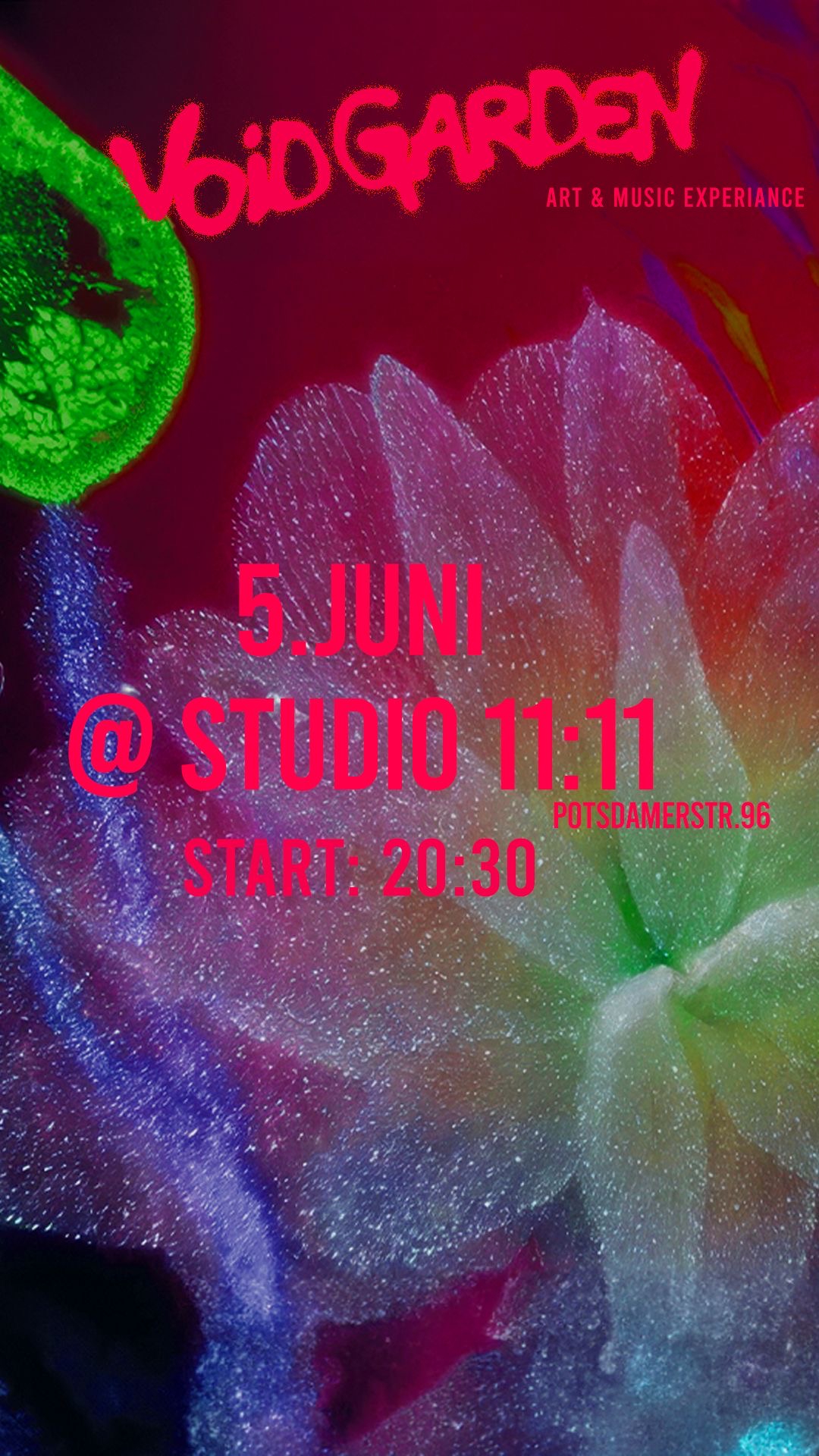 COME CLOSER PRESENTS VOID GARDEN