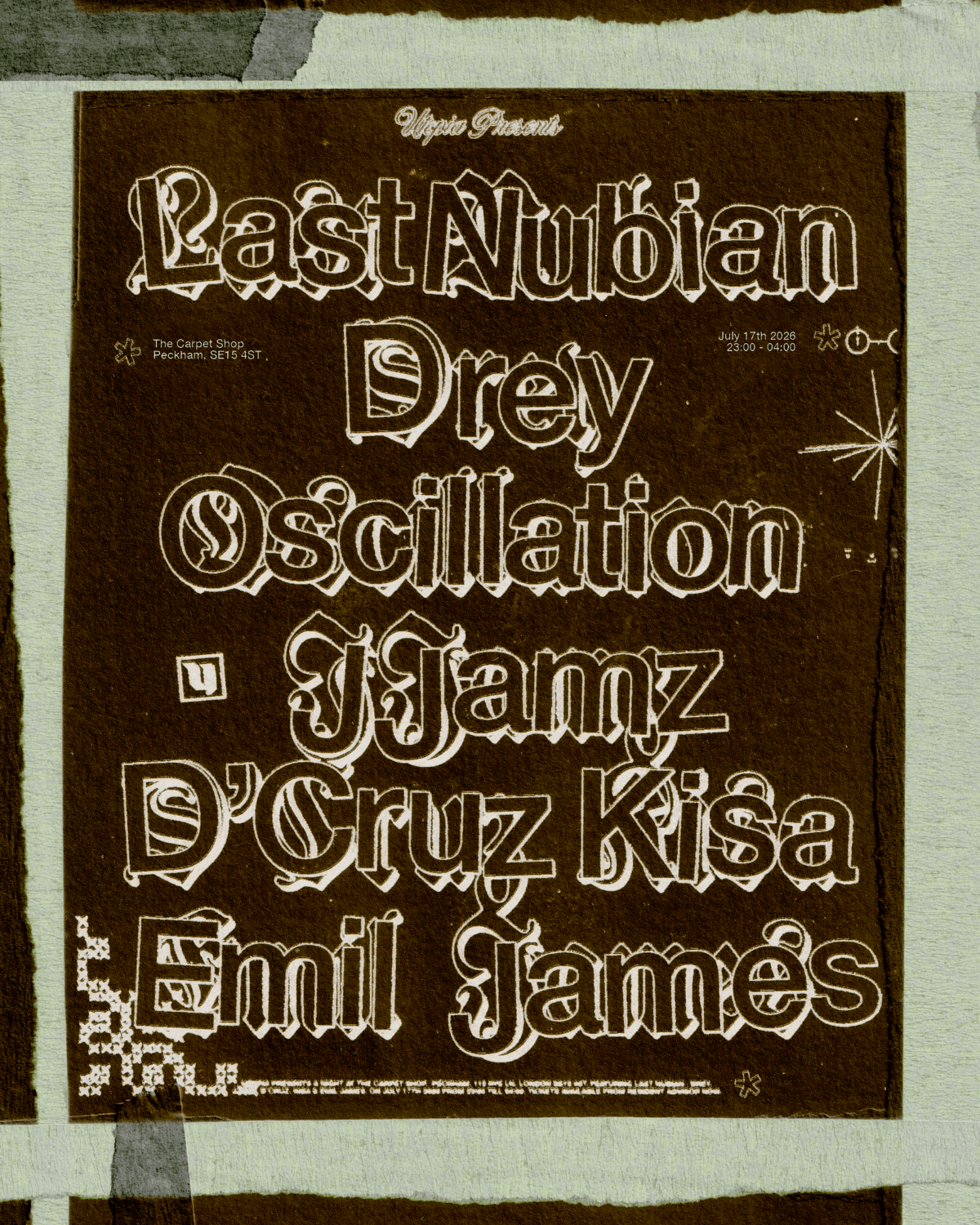 Utopia presents Last Nubian, DREY, Oscillation and residents