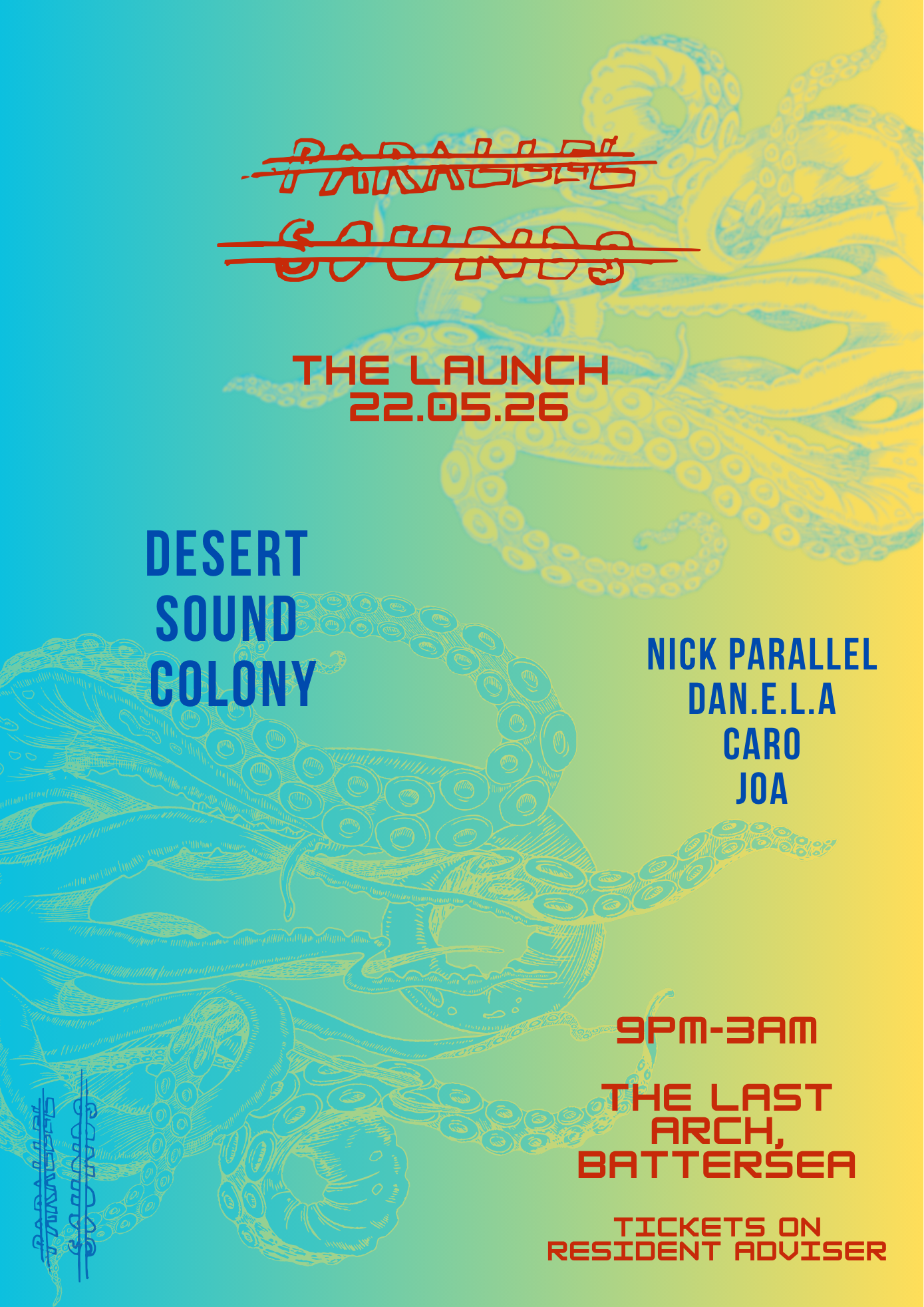 Parallel Sounds - the launch with Desert Sound Colony
