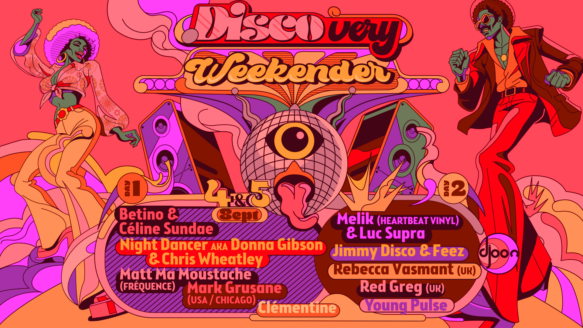 DISCOvery Weekender 04 & 05 septembre 2026 - Djoon