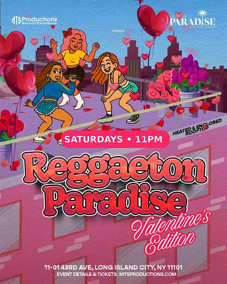 Reggaeton Paradise Rooftop Party