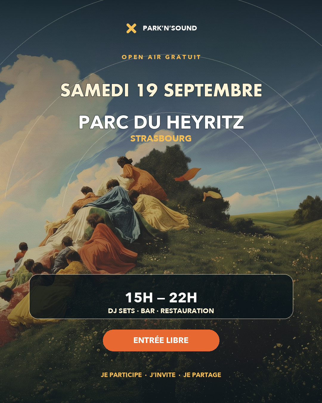 Affiche Park'n'Sound #3 — Parc du Heyritz — Open Air Gratuit