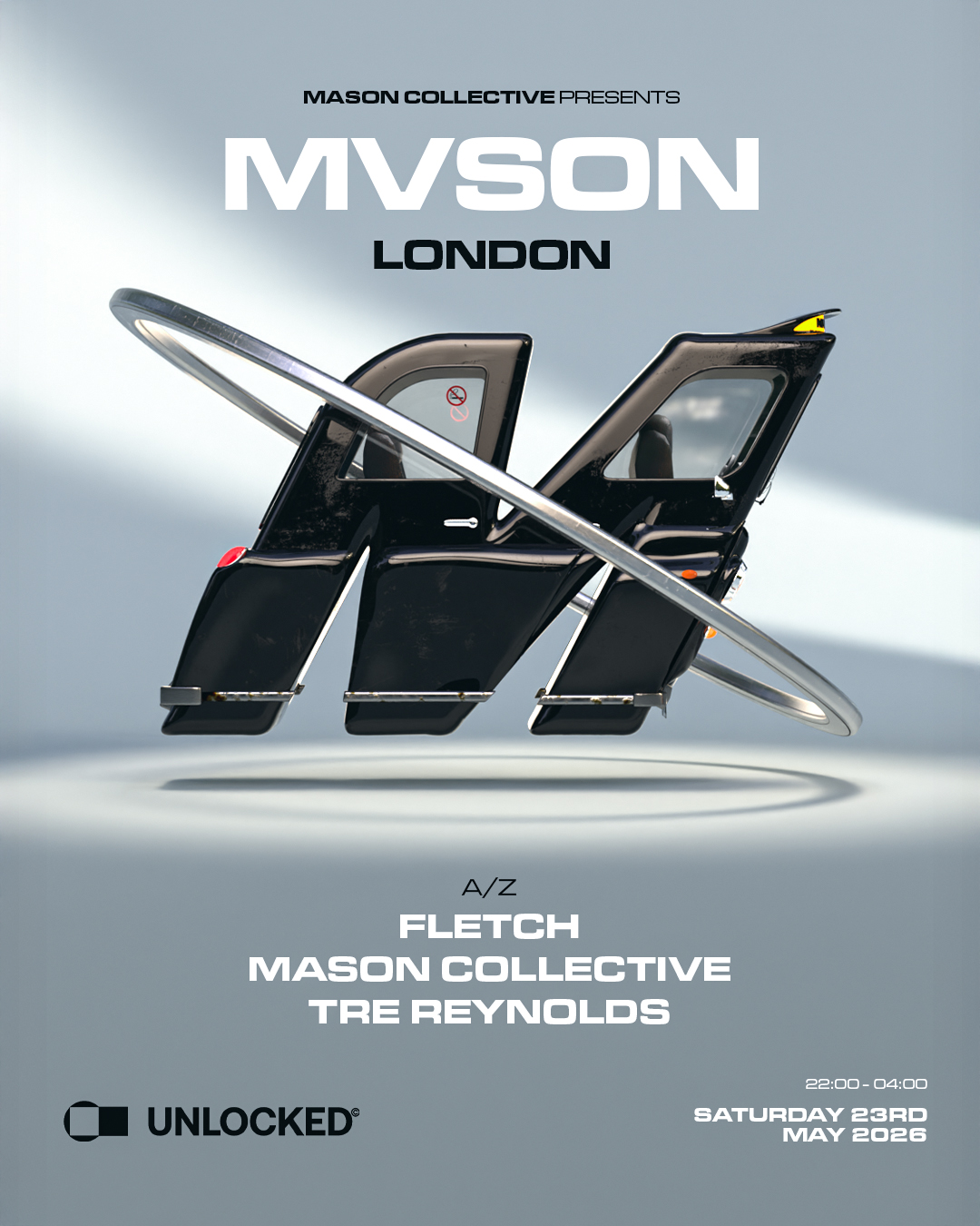 MVSON London: Mason Collective + FLETCH + Tre Reynolds