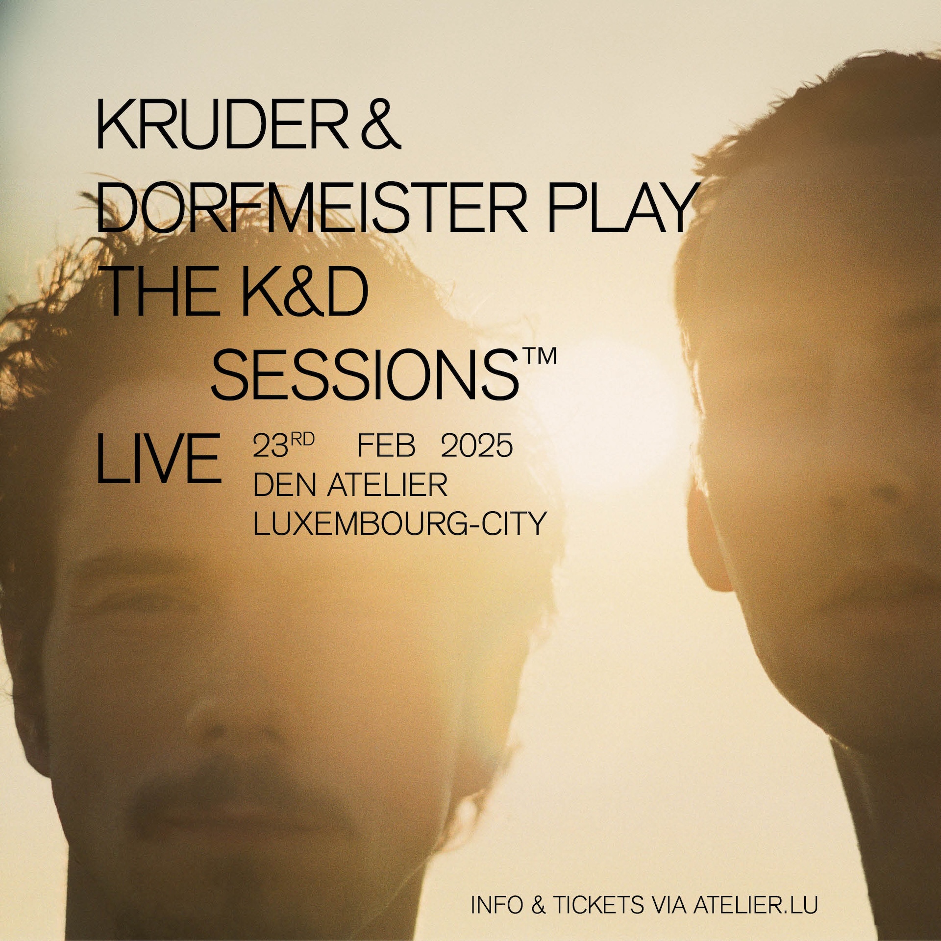 Kruder & Dorfmeister play the K&D Sessions Live at den Atelier