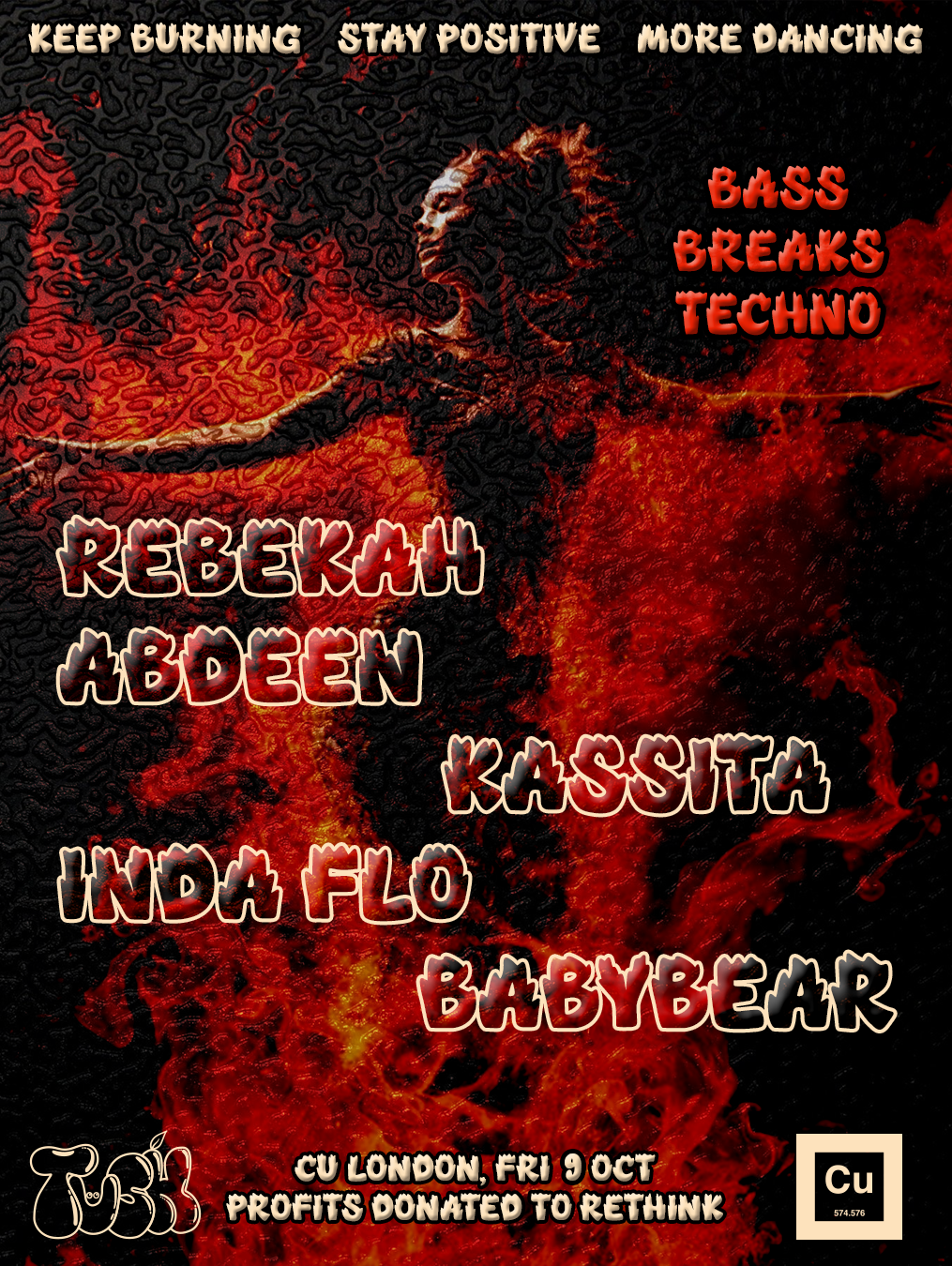TUSH: Bass, Breaks & Techno (Rethink Fundraiser)