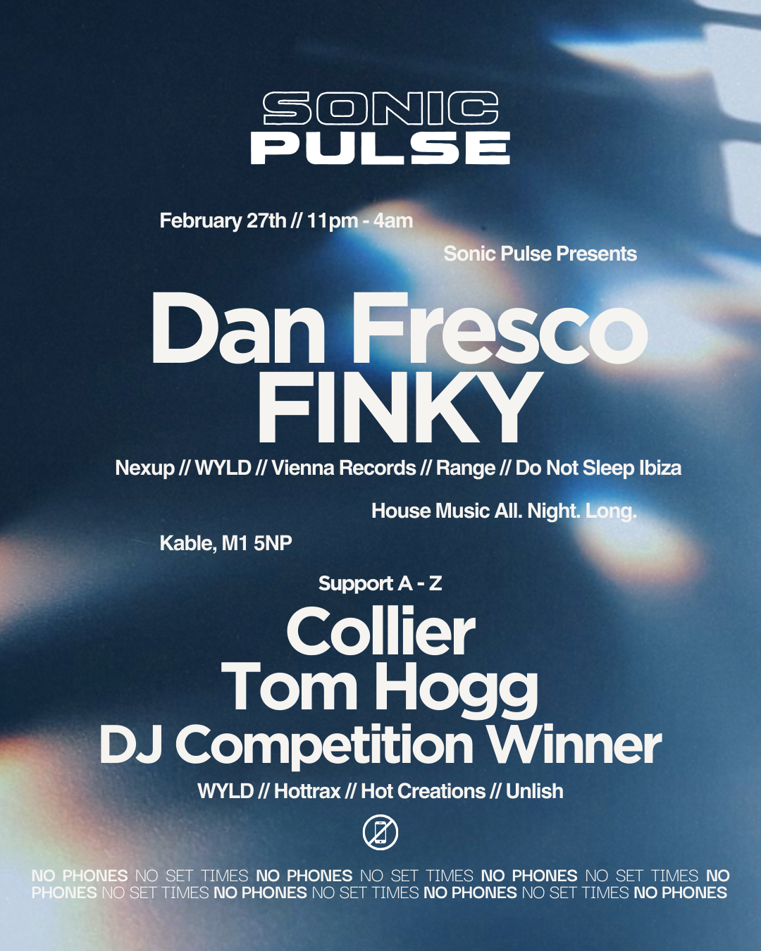 Sonic Pulse presents Dan Fresco, FINKY & Collier