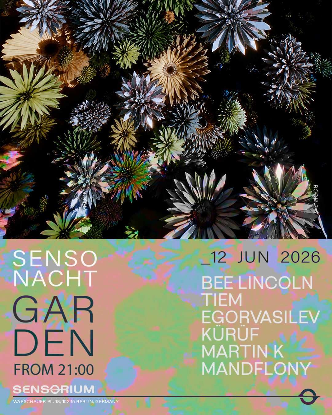 SENSO NACHT. (GARDEN FROM 21:00)
