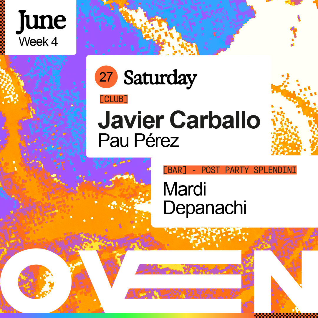 Javier Carballo + Pau Pérez / Bar: Post party Splendini by Mardi & Depanachi