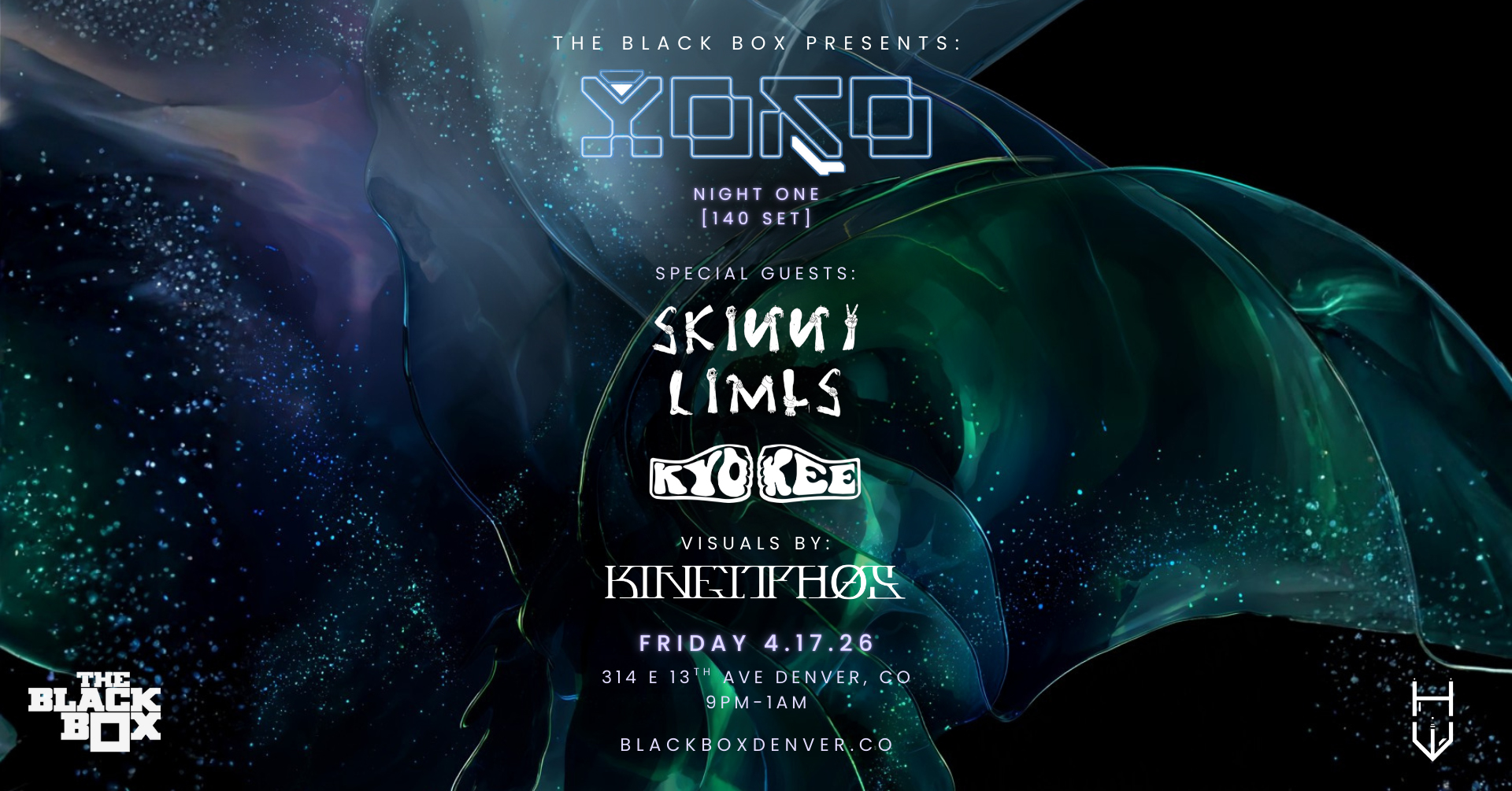 The Black Box presents: Yoko | Night One (140 Set)