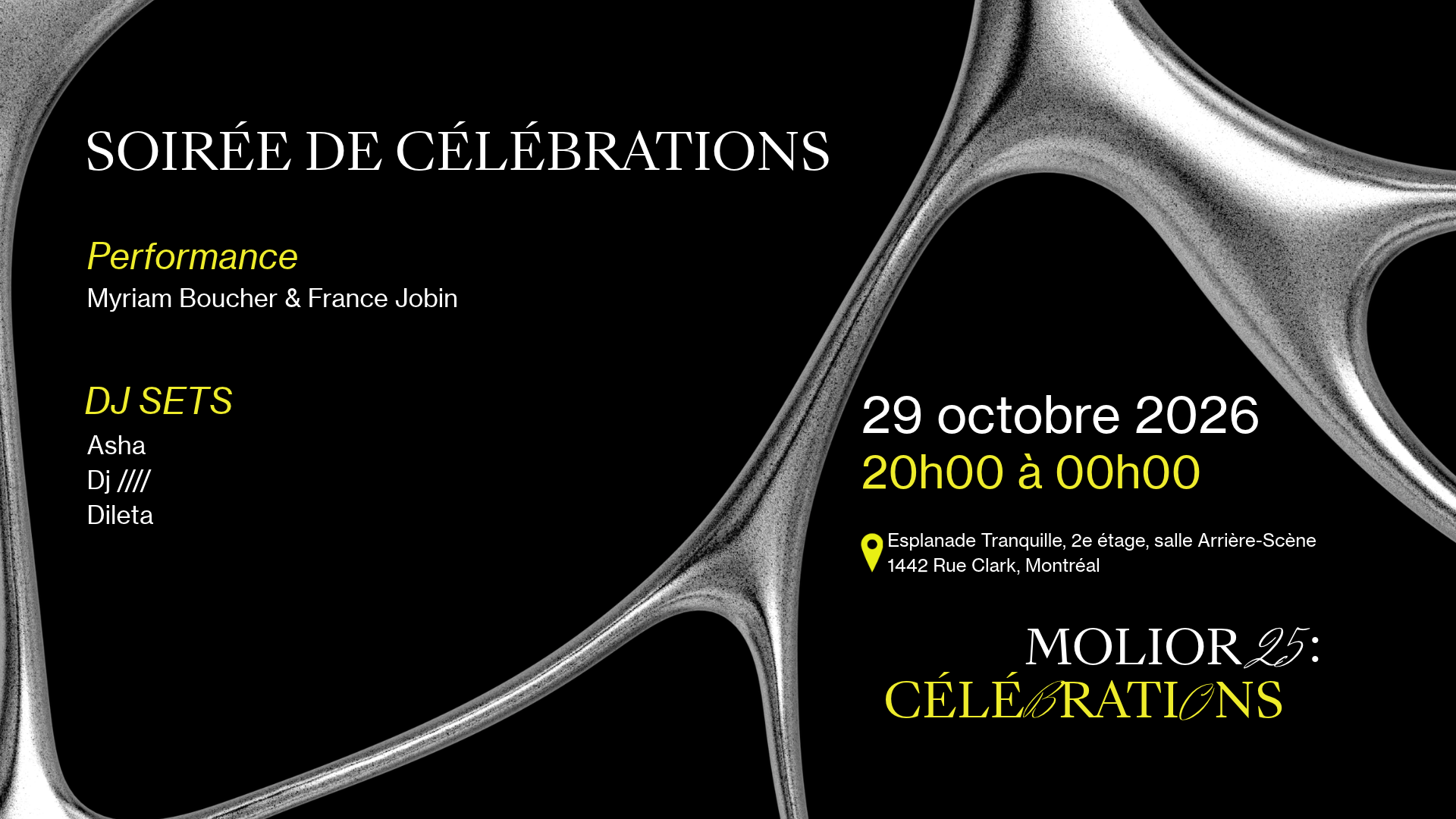 Molior 25: Célébrations