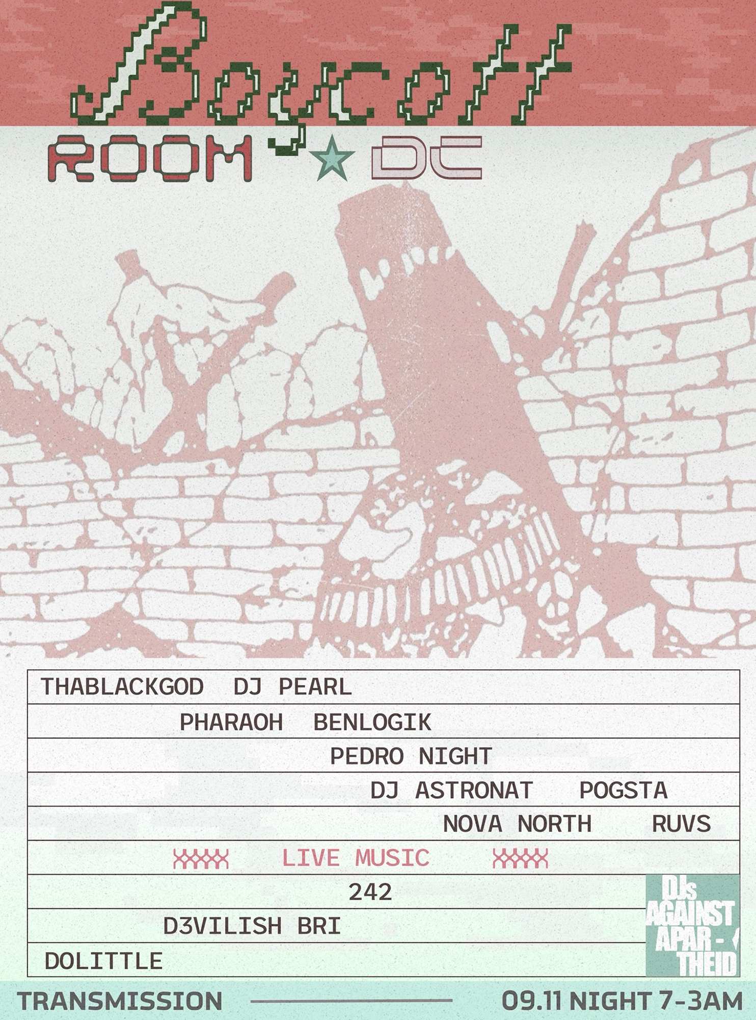 Boycott Room DC: FUNDRAVER