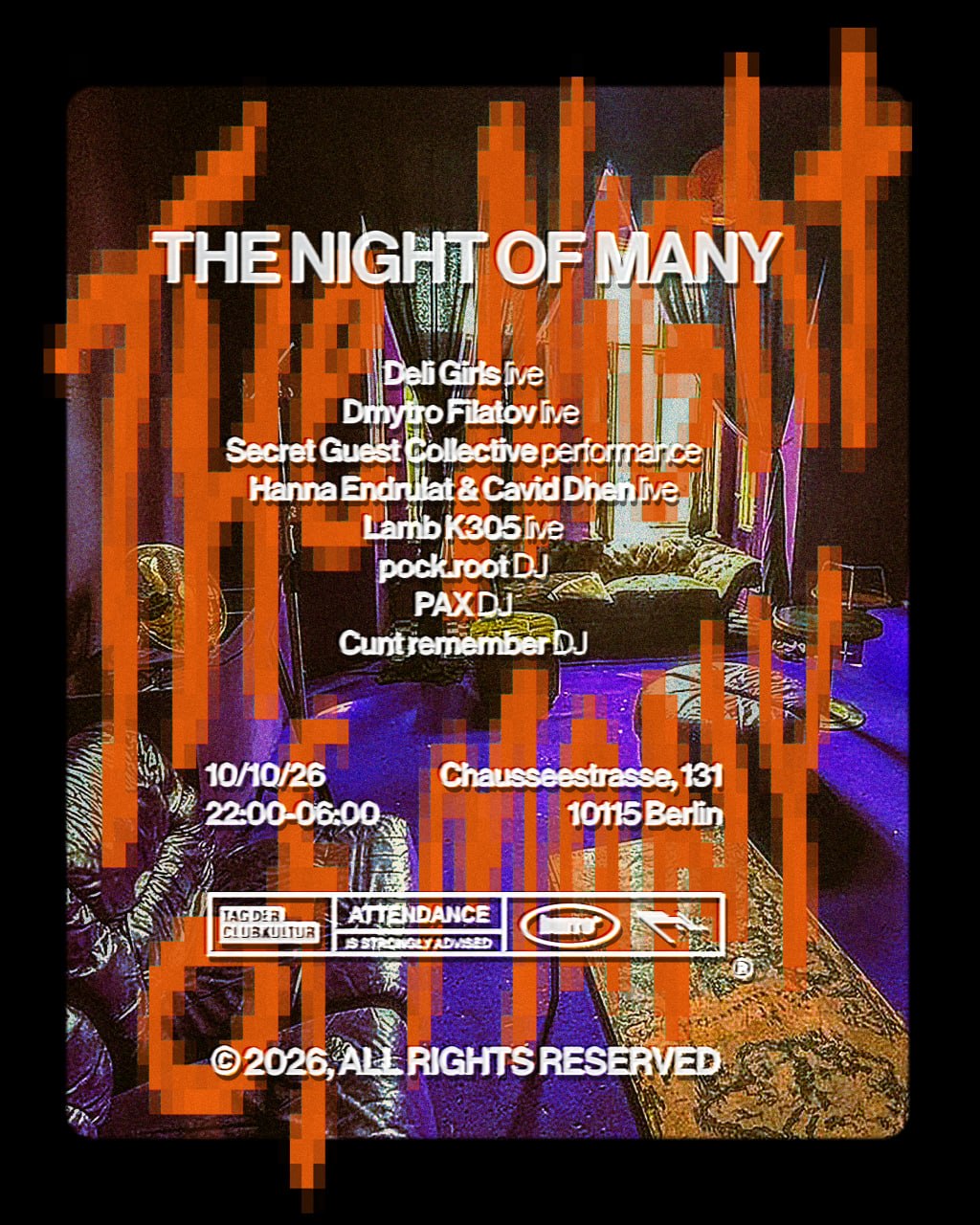 The Night of Many / Burre x forever unlimited