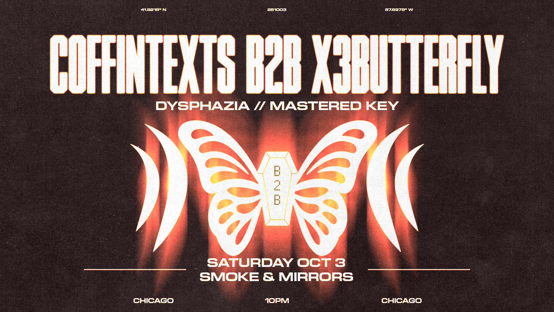 Coffintexts B2B x3butterfly