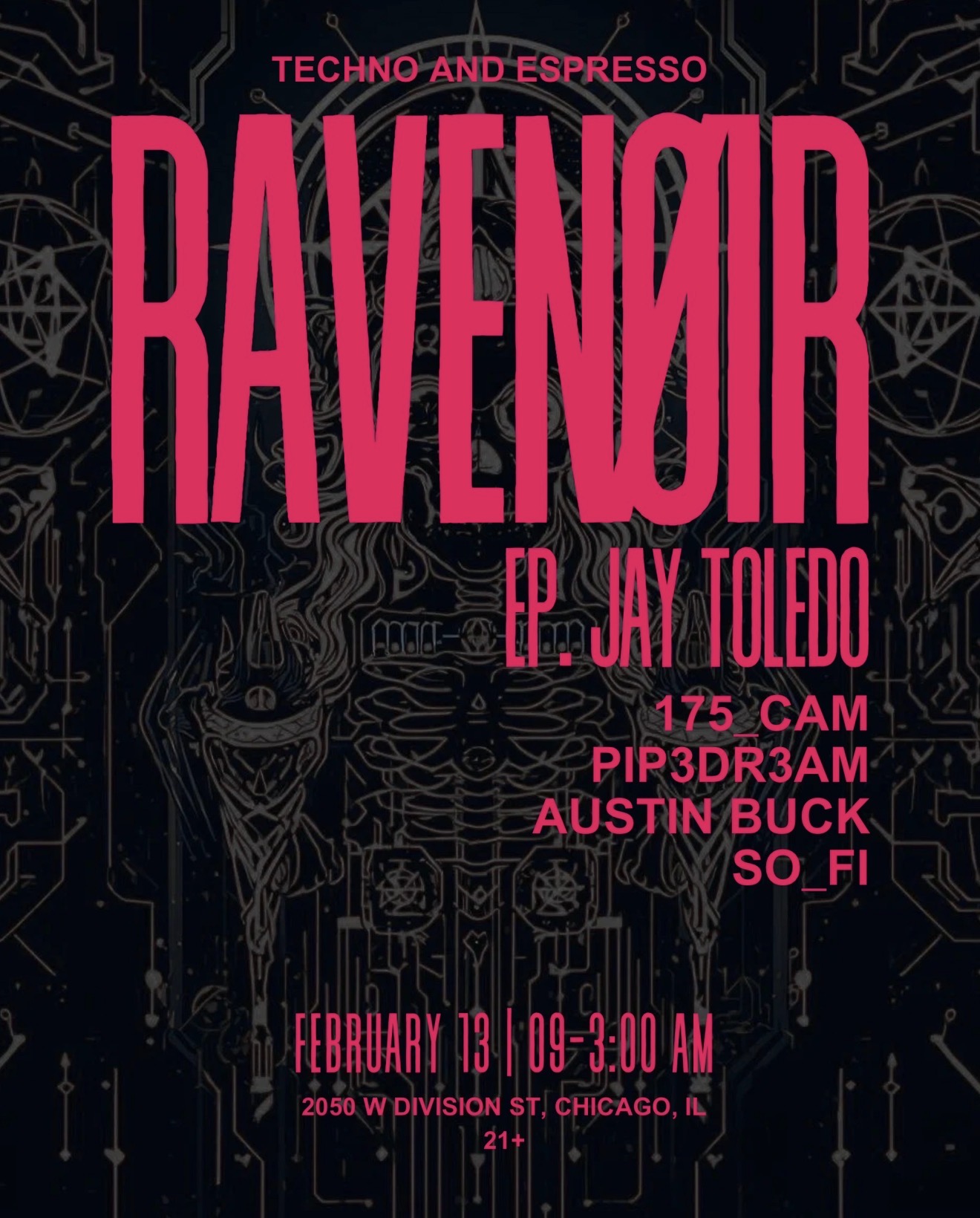RAVENOIR - ft Jay Toledo, 175_CAM, PIP3DR3AM, Austin Buck, SO_FI