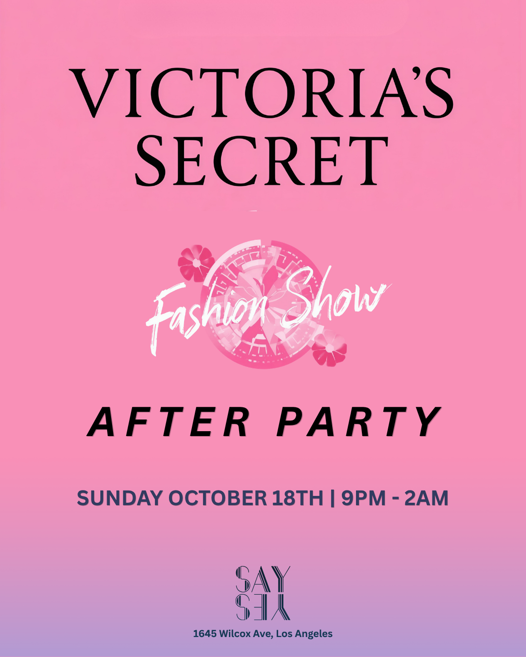 Official Victoria's Secret After Party
