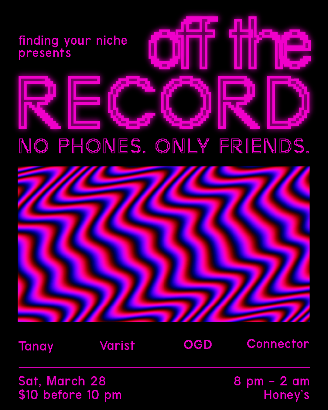 Off the Record—No phones party