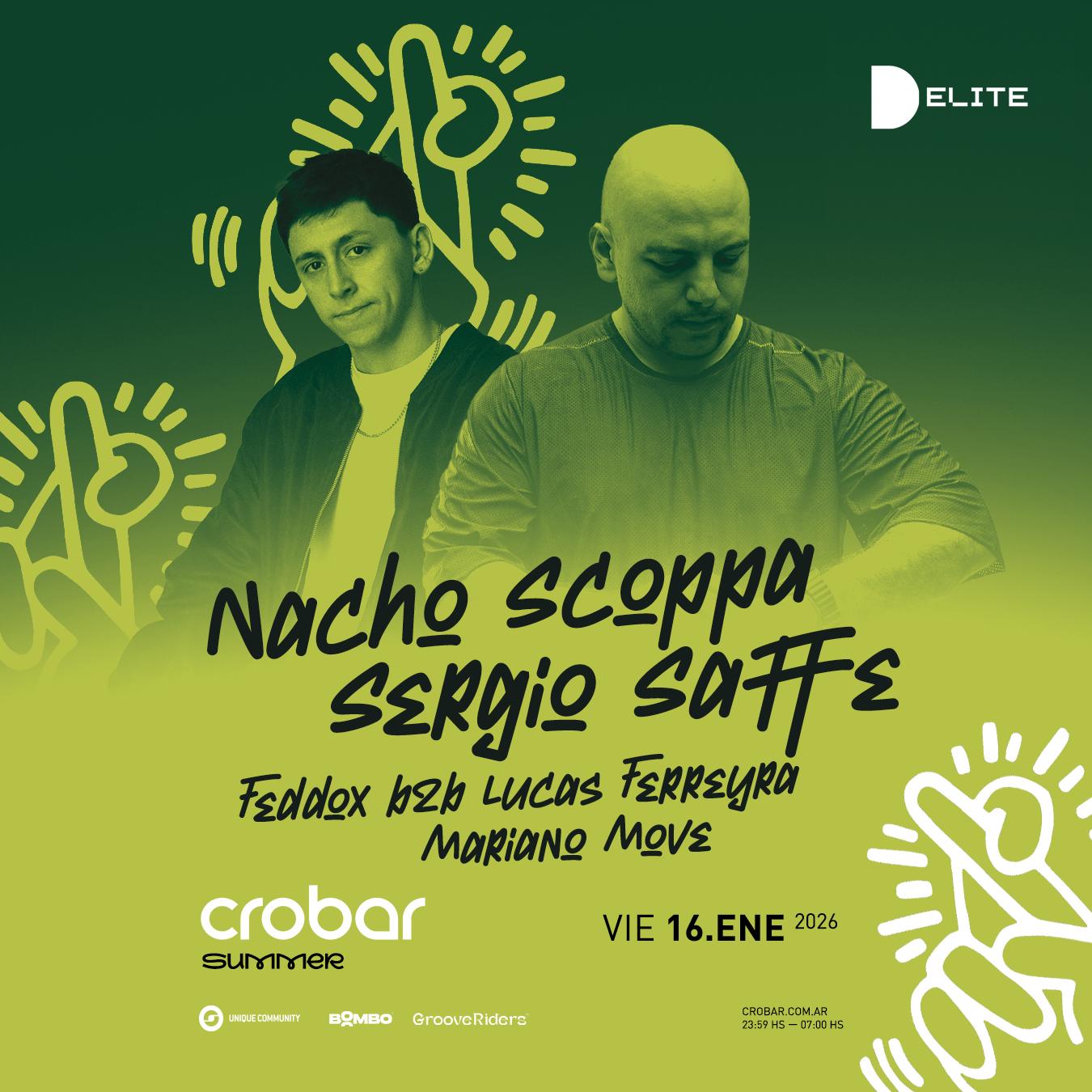 Crobar Pres.: Nacho Scoppa & Sergio Saffe