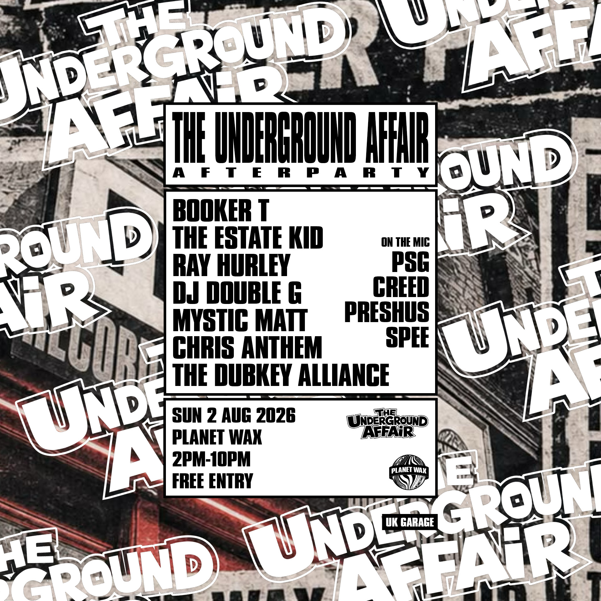 The Underground Affair - After Party