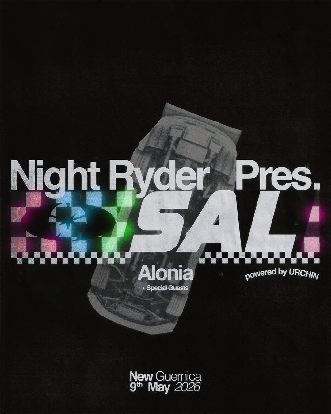 Night Ryder: SAL + SPECIAL GUESTS - Weekly Saturday