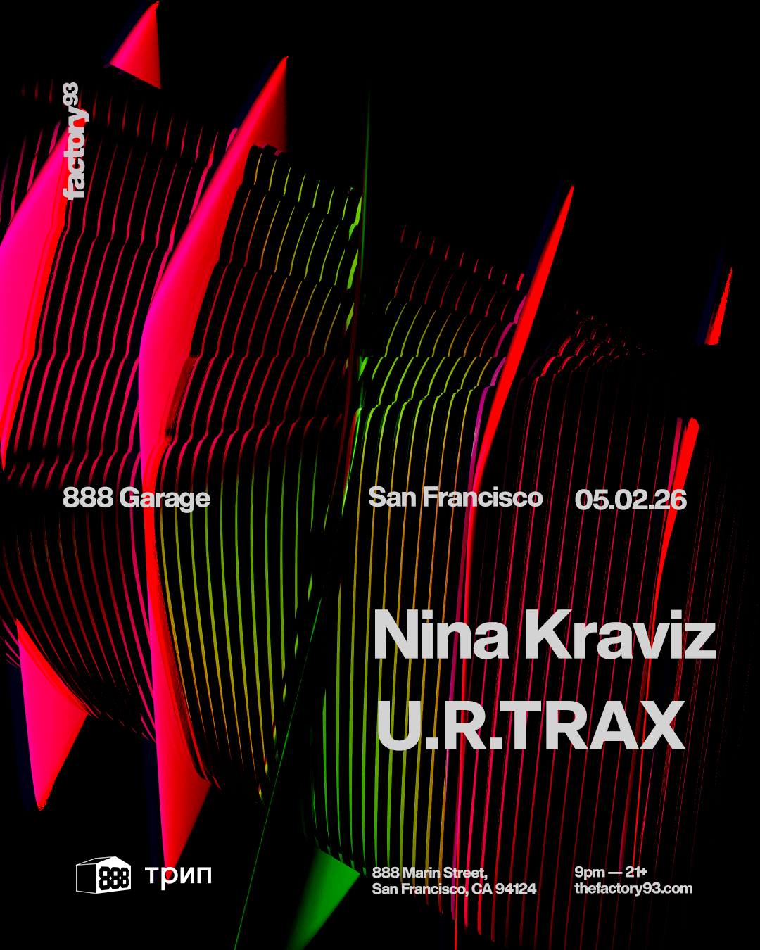Nina Kraviz + u.r.trax