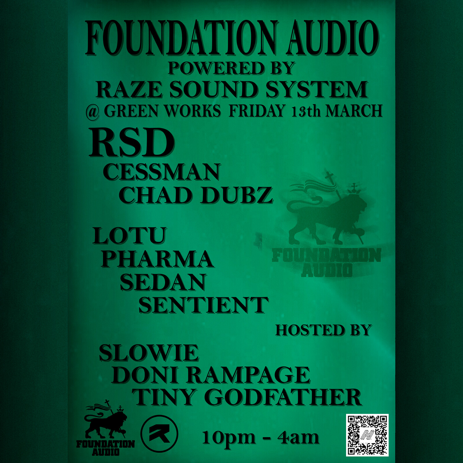 Foundation Audio Powered by Raze Sound System