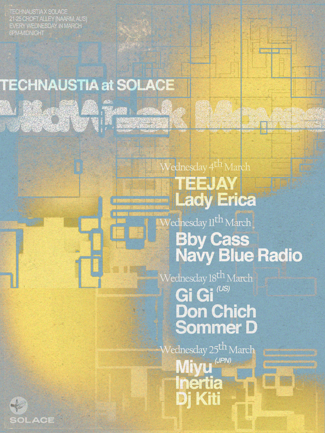 Technaustia at Solace Bar