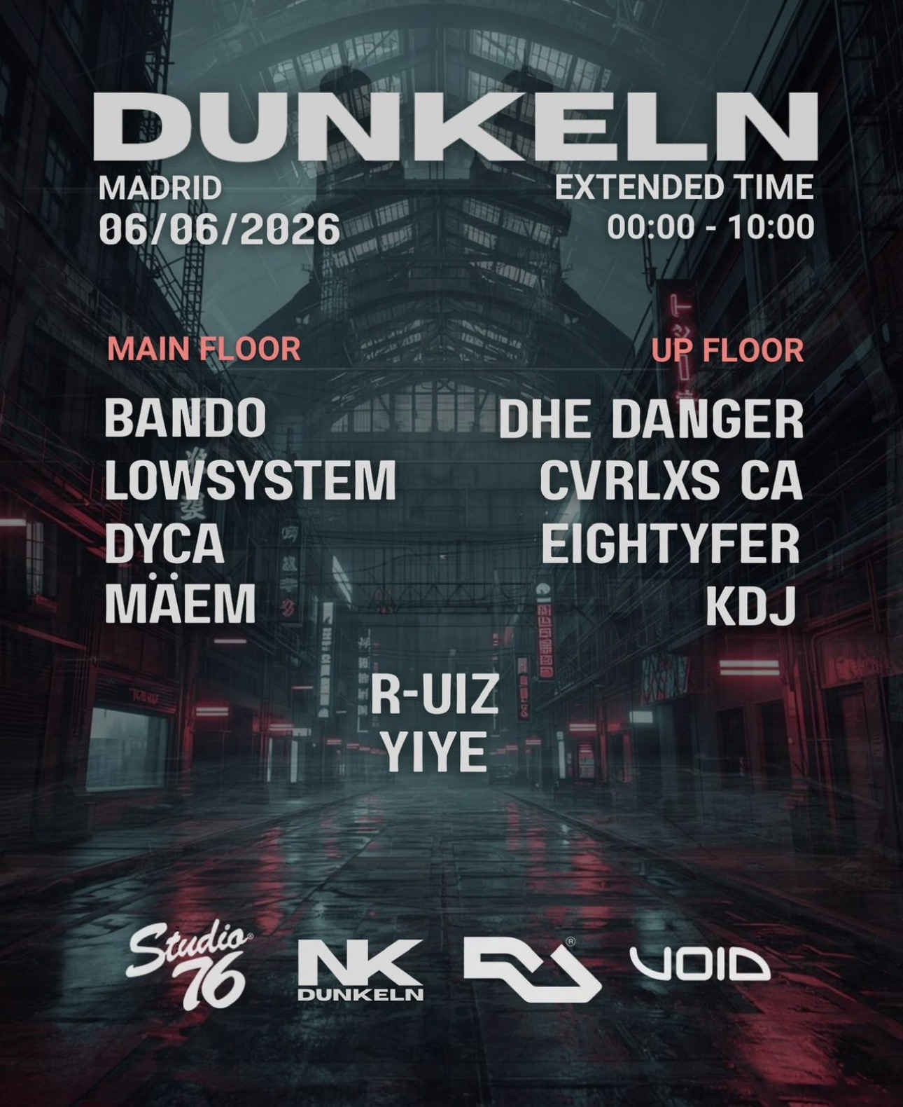 Dunkeln Madrid