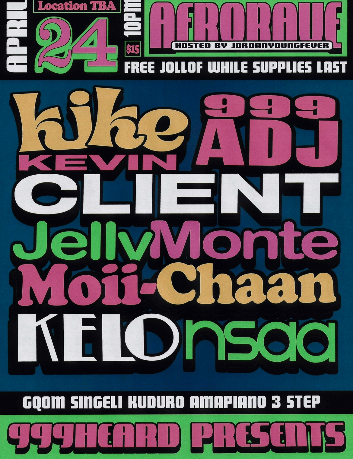 999HEARD presents: AFRO RAVE (002)