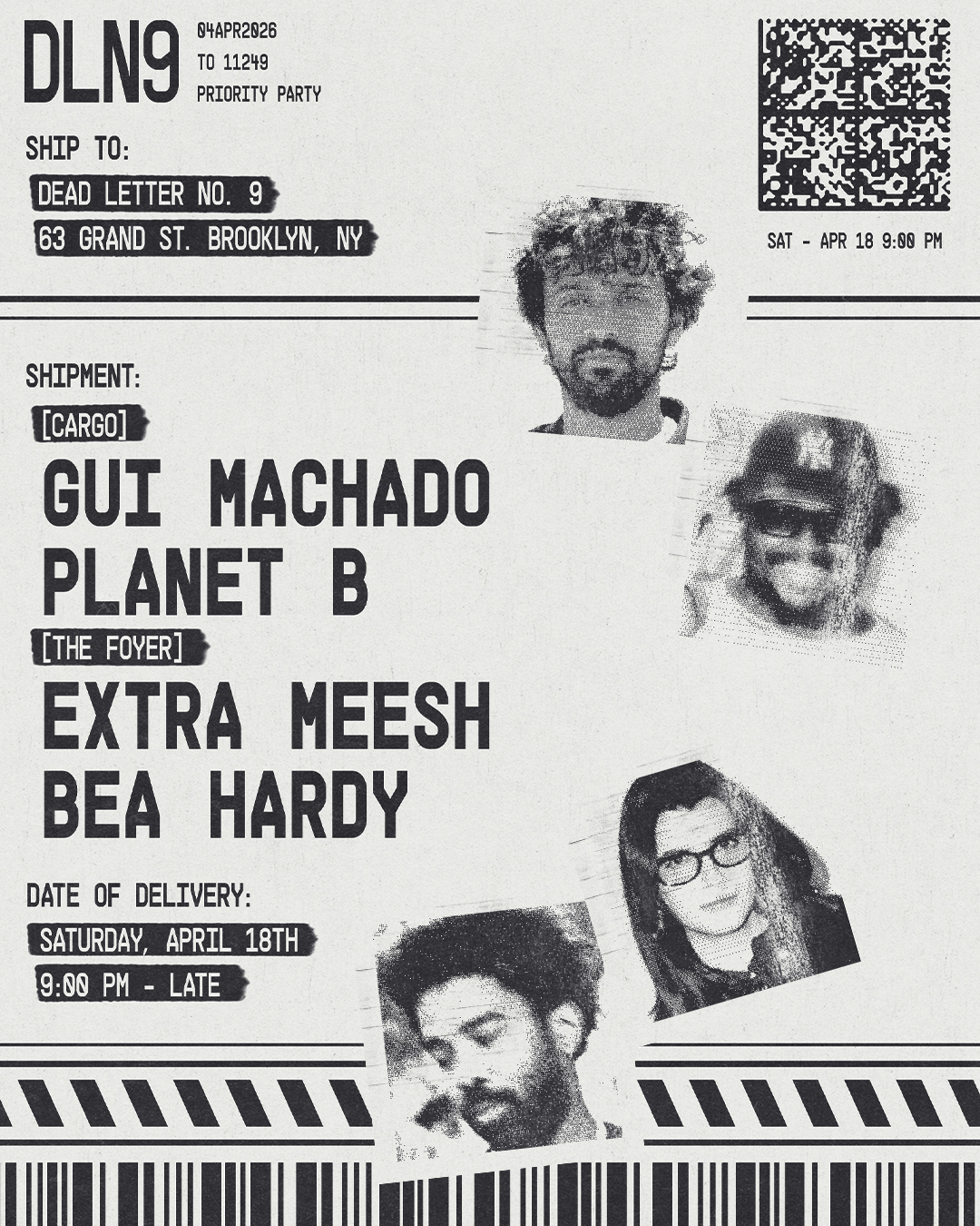 Gui Machado, Planet B, Extra Meesh, Bea Hardy - Dead Letter No.9