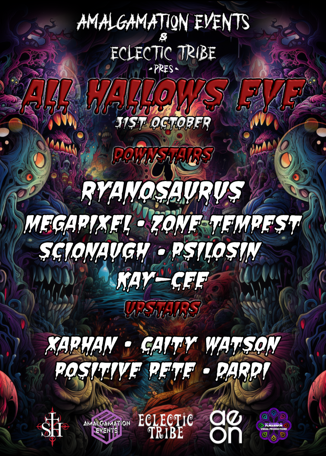 Amalgamation Events & Eclectic Tribe present: All Hallow's Eve